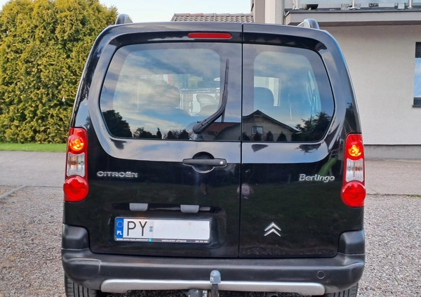 Citroen Berlingo cena 23900 przebieg: 158484, rok produkcji 2009 z Poznań małe 137